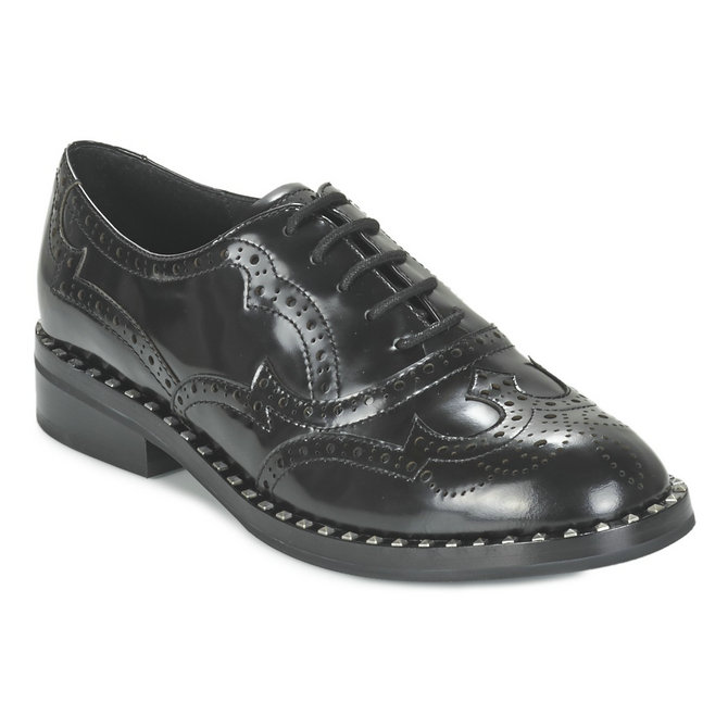 Ash WING Noir, Chaussures Richelieu Femme