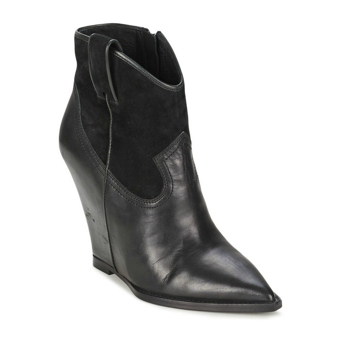 Ash JUDE Noir, Chaussures Bottines Femme