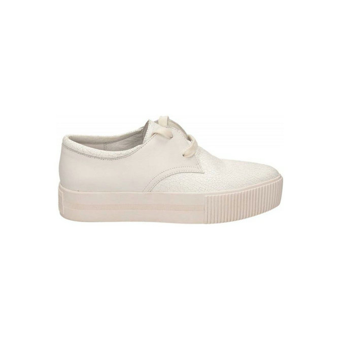 Ash CRACK NAPPA CALF blanc, Chaussures Richelieu Femme