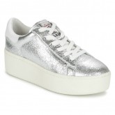 Achat Chaussures ASH Cult Argent Basket Basses Femme En Ligne