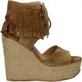 Acheter Chaussures ASH Belinda Beige Espadrilles Femme En Ligne au Meilleur Prix