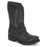 Boutique Chaussures ASH TrASH Noir Boots Femme Réduction En Ligne