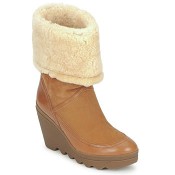 Boutique Chaussures ASH Varushka Camel Bottines Femme Réduction En Ligne