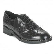 Boutique Officielle Chaussures ASH Wing Noir Richelieu Femme Pas Cher France