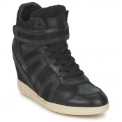 Chaussures ASH Beck Bis Noir Basket Montante Femme à Super Prix