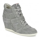 Chaussures ASH Bowie Gris Basket Montante Femme Collection Rabais En Ligne