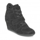 Chaussures ASH Bowie Noir Basket Montante Femme Magasin Lyon