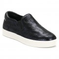 Chaussures ASH Femme Midnight Impuls Cuir Slip On Trainers ASH_29 Slips On Commerce De Gros En ligne