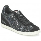 Chaussures ASH Guepard Noir Métallisé Basket Basses Femme Boutique En Ligne