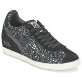 Chaussures ASH Guepard Noir Métallisé Basket Basses Femme Vente En Ligne