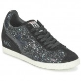 Chaussures ASH Guepard Noir Métallisé Basket Basses Femme Vente En Ligne