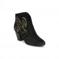 Chaussures ASH Jessica Noir Bottines Femme Pas Cher Réduction De 55%