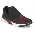 Chaussures ASH Soda Noir / Bordeaux Basket Basses Femme Magasin Lyon