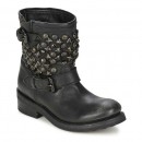 Chaussures ASH Titanic Noir Boots Femme à des Prix Raisonnables