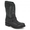 Chaussures ASH TrASH Noir Boots Femme Prix Moins Cher