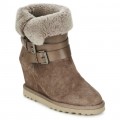 Chaussures ASH Yes Taupe Bottines Femme Soldes France