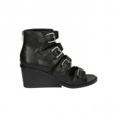 Collection Chaussures ASH Saga Noir Richelieu Femme Rabais en ligne