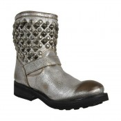 Collection Chaussures ASH Titanic Argent Boots Femme Rabais en ligne