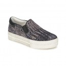 La Nouvelle Collection Chaussures ASH Jam Serpent / Gris Slips On Femme Pas Cher