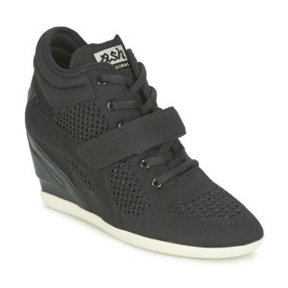 Meilleure Qualité Chaussures ASH Beebop Noir Basket Montante Femme Pas Cher Marseille