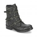 Mode Chaussures ASH Reese Noir Boots Femme Soldes Alsace