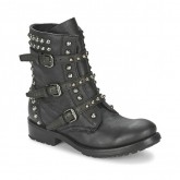 Mode Chaussures ASH Reese Noir Boots Femme Soldes Alsace