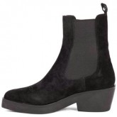 Nouvelle Chaussures ASH Bottes Shake Softy Noir Noir Bottines Femme Paris Vente En Ligne