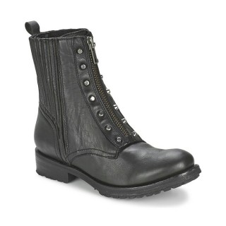 Nouvelle Chaussures ASH Rachel Noir Boots Femme Pas Cher Lyon