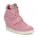 Nouvelle Collection Chaussures ASH Cool Rose Basket Montante Femme à Prix Bas