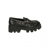 Nouvelles Chaussures ASH Agadie Noir Mocassins Femme Prix En Gros