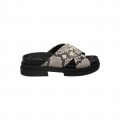 Officiel Chaussures ASH Diamante Nappa W Noir Richelieu Femme Faire un Rabais