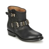 Original Chaussures ASH Vick Noir Boots Femme Pas Cher en Promo