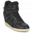 Paris Chaussures ASH Beck Bis Noir Basket Montante Femme Promo En Ligne