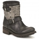 Prix Chaussures ASH Titan Noir Boots Femme Promotions En Ligne