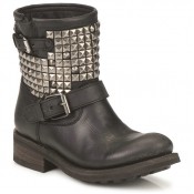 Prix Chaussures ASH Titan Noir Boots Femme Promotions En Ligne