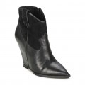 Vente Nouveau Chaussures ASH Jude Noir Bottines Femme France