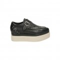 Vente Nouveau Chaussures ASH Konnie Tejus Donez Noir Derbies Femme France