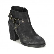 Vente Privée Chaussures ASH Falcon Noir Bottines Femme à Petits Prix